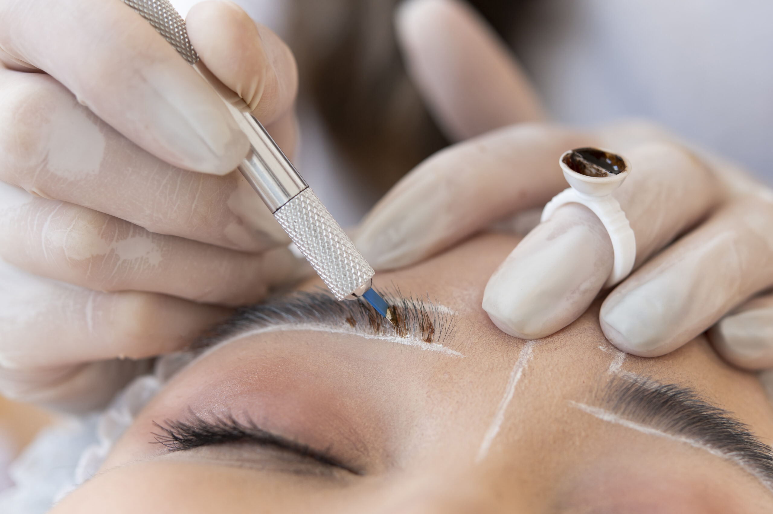 microblading procedure scaled