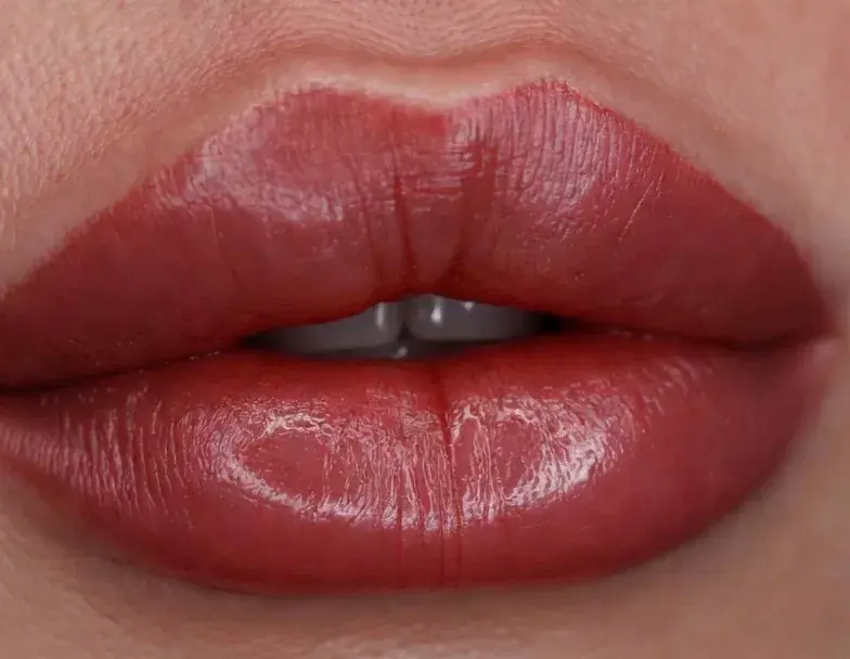 final lip shading result