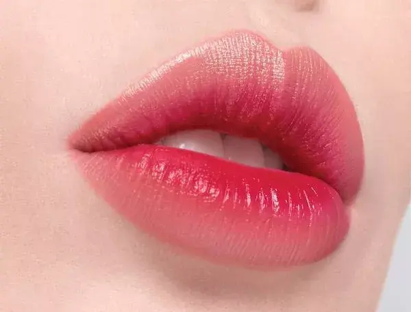 lip gradient shading technique