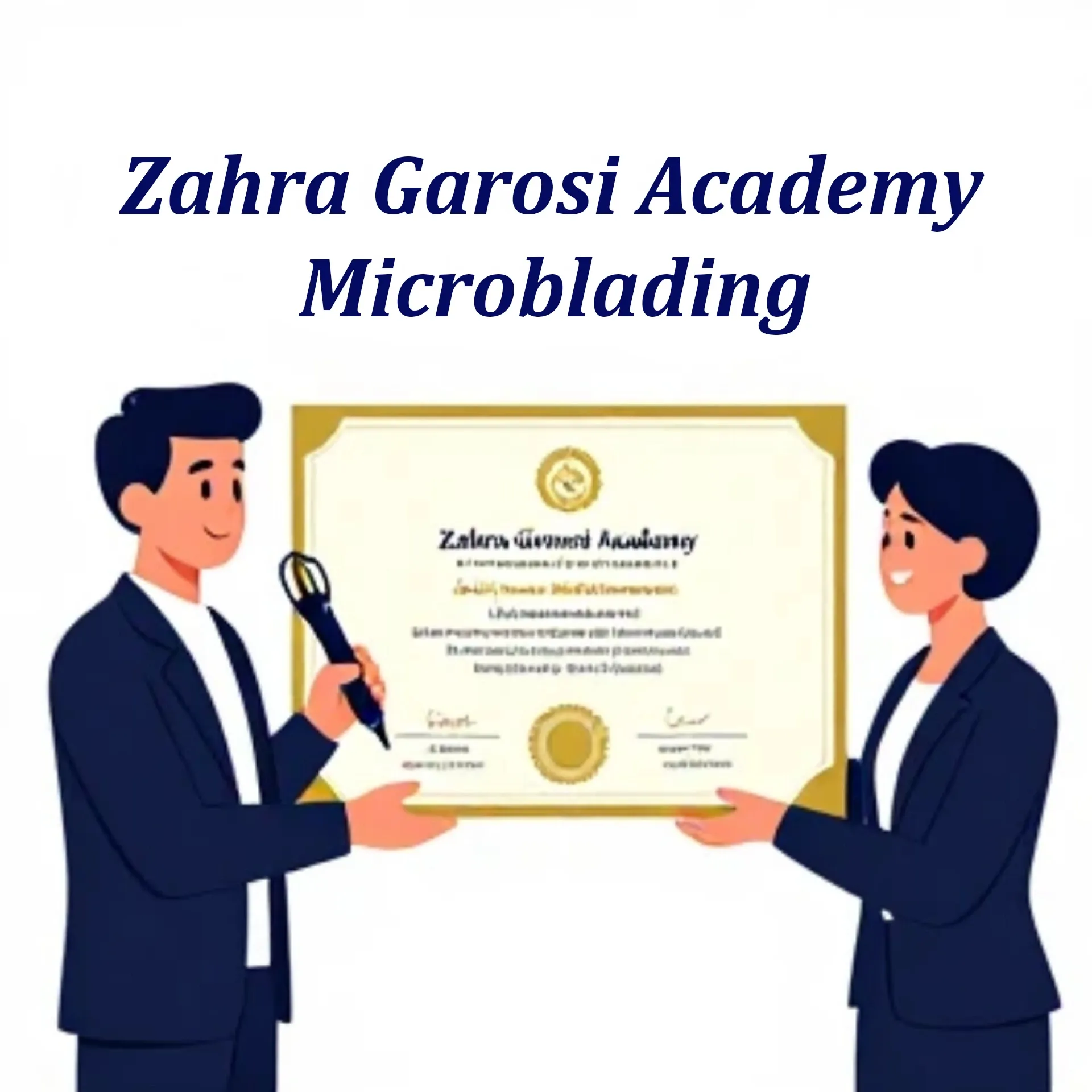 Official Microblading Certificate Issuance