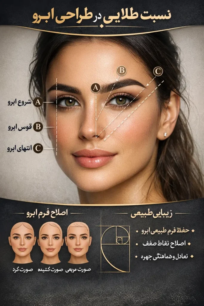 golden ratio eyebrow design