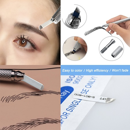 microblading blades and manual pen